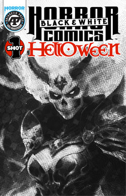 Horror Comics Black And White Halloween Special