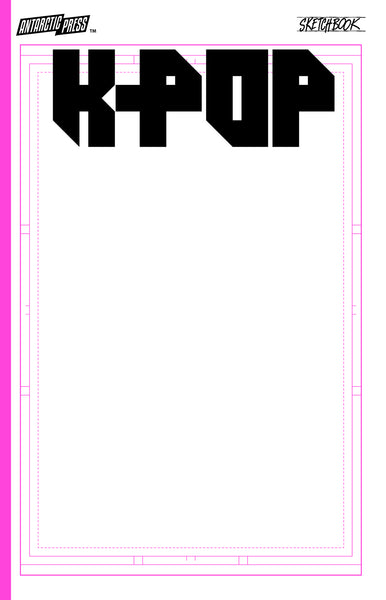 K-Pop Sketchbook (Glitter Pink)