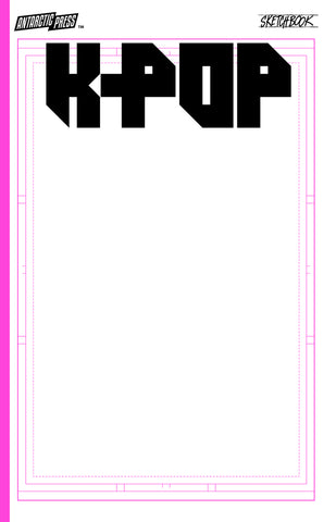K-Pop Sketchbook (Glitter Pink)