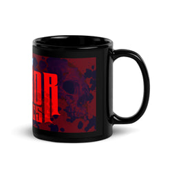 Horror Comics Black Glossy Mug