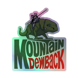 Mountain Dewback Holographic stickers