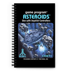 Asteroids Spiral notebook - Antarctic Press
