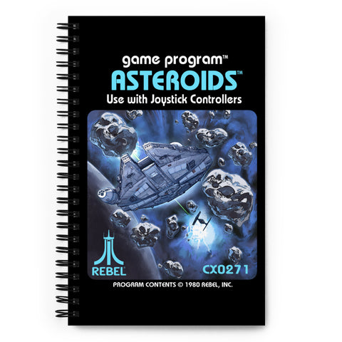 Asteroids Spiral notebook - Antarctic Press