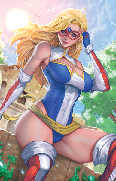 Kamen America: Founding Fighters (LIMITED ONLINE STORE EXCLUSIVE VARIANT) - Antarctic Press