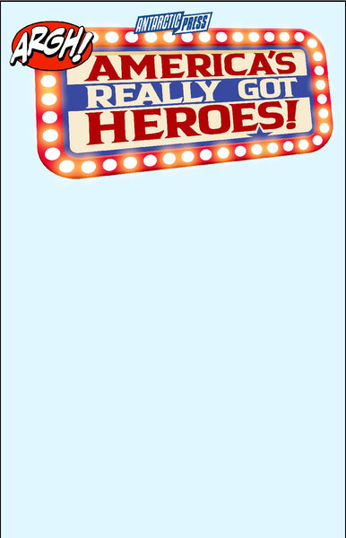 America's Really Got Heroes Sketchbook - Antarctic Press