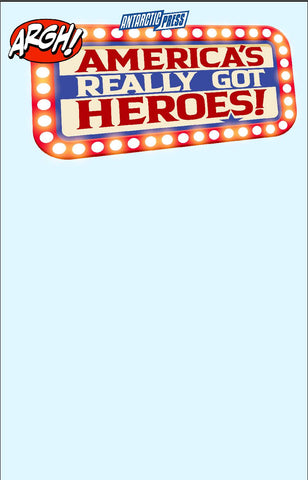 America's Really Got Heroes Sketchbook - Antarctic Press