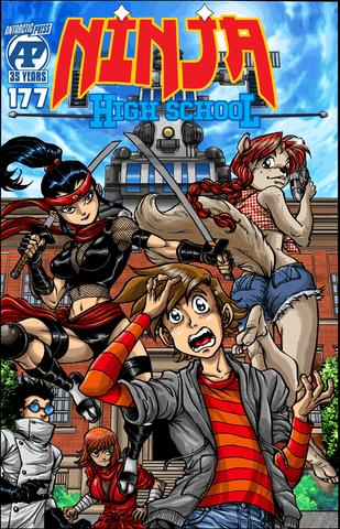 Ninja High School #177 - Antarctic Press