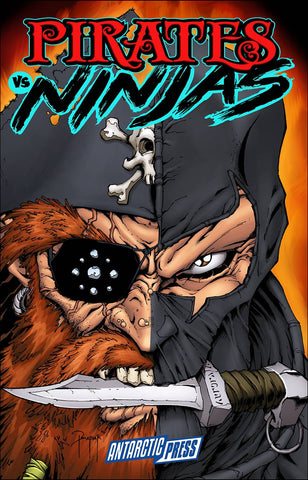 Pirates vs Ninjas Trade Paperback - Antarctic Press